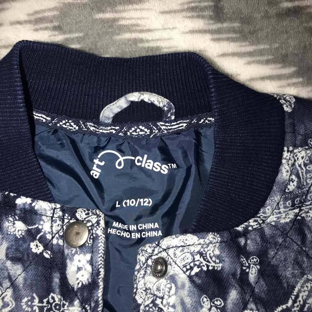 Girls quilted jacket - Picture 3 of 6